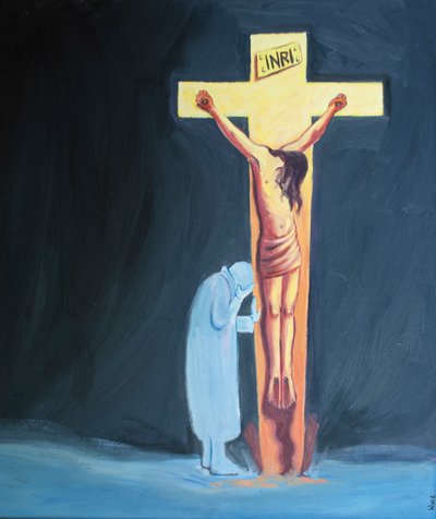 Als ons lijden het moeilijk maakt om te bidden, kunnen we eenvoudig op het kruis leunen, dicht bij Christus, rustend in Hem, en geduldig onze moeilijkheden verdragen door Elizabeth Wang