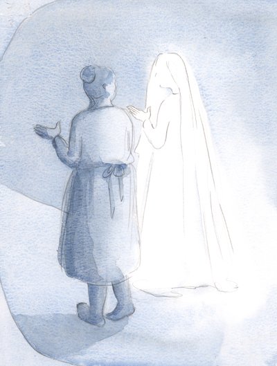 Het leek alsof wij twee vrouwen zij aan zij liepen, terwijl ik anderen aan Haar zorg toevertrouwde door Elizabeth Wang