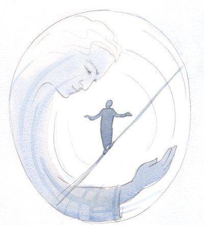 Jezus kan ons helpen ons evenwicht te bewaren, wanneer we op het punt staan te vallen in trots of wanhoop door Elizabeth Wang