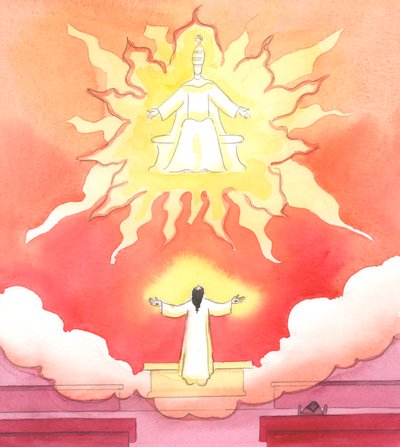 Jezus onze God en Verlosser bidt met ons en voor ons bij elke Mis, ongeacht welke 