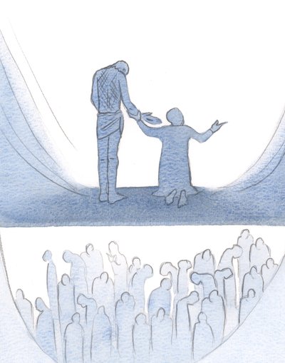 Iemand die gevormd en getest is door lijden kan bij Christus pleiten voor de Vader, om andere zielen te helpen door Elizabeth Wang