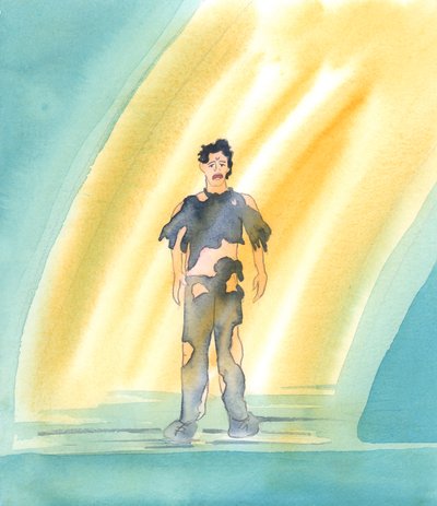 Sommige mensen, ook al zijn ze gered, zien duidelijk wanneer ze sterven hoe slecht voorbereid ze zijn op de hemel, alsof ze vuile kleren dragen - omdat ze boetedoening en gebed hebben verwaarloosd. door Elizabeth Wang
