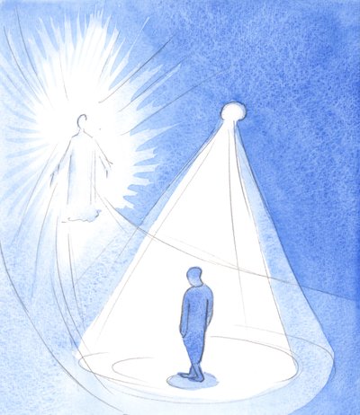 De Allerheiligste Geest is als een lamp, die boven ons schijnt, terwijl we onze weg naar Christus in de hemel maken door Elizabeth Wang