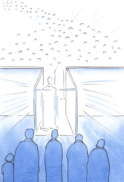 Het tabernakel is als een gang naar de Hemel waar we Christus en zijn heiligen kunnen ontmoeten en ons kunnen voorbereiden op de Hemel aan het einde van het leven door Elizabeth Wang