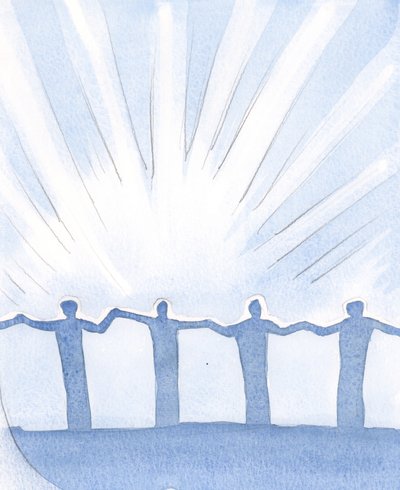 We hoeven hier alleen maar bij de mis te staan, te vragen, te ontvangen en alle zegeningen van Christus te aanvaarden - verenigd met Hem door Elizabeth Wang