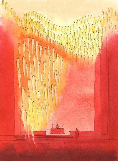 We zouden verrast zijn als we konden zien hoe dankbaar de Heiligen en Engelen zijn wanneer we hen begroeten en eren in de kerk door Elizabeth Wang