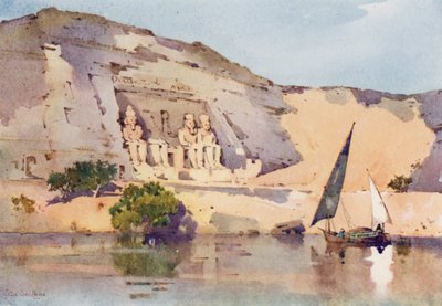 Abu Simbel door Ella Du Cane