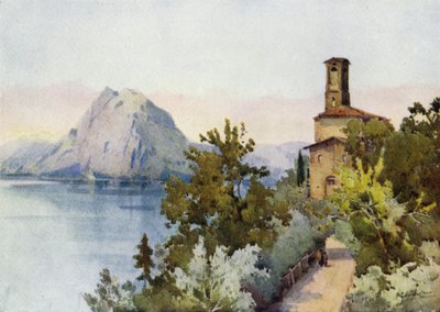 Monte San Salvatore, Lago di Lugano door Ella Du Cane