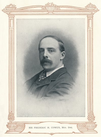 Sir Frederic H. Cowen, Mus. Doc., 1910 door Elliott and Fry