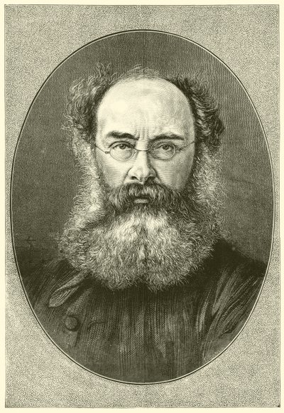 Portret van Anthony Trollope door Elliott und Fry Studio