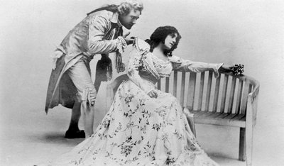 Julia Neilson en Fred Terry in De Rode Pimpernel door Ellis and Walery