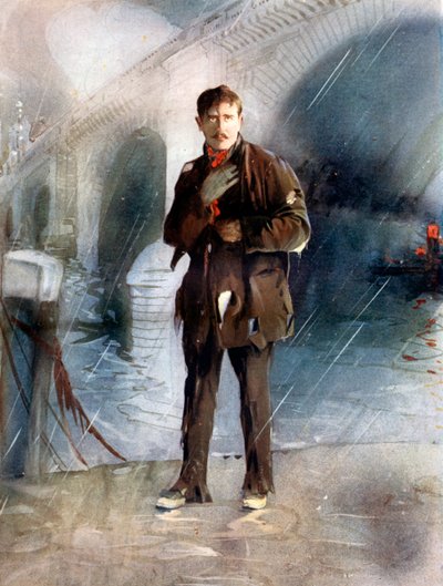 Sir Charles Henry Hawtrey in A Message from Mars, c1902 door Ellis and Walery