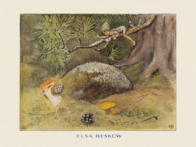 Het zonne-ei De dennenappels door Elsa Beskow