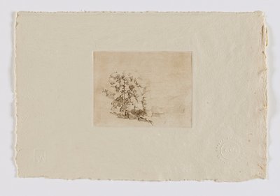 Connecticut Hillside (fm. portefeuille) door Emil Carlsen