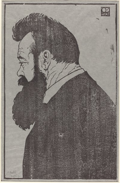 Ferdinand Hodler door Emil Orlik