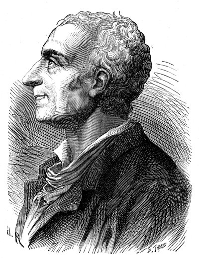 Portret van Montesquieu door Émile Bayard