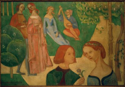 In een park in oude tijden door Emile Bernard