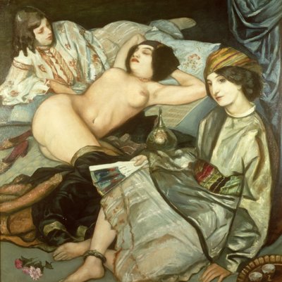 De Harem door Emile Bernard