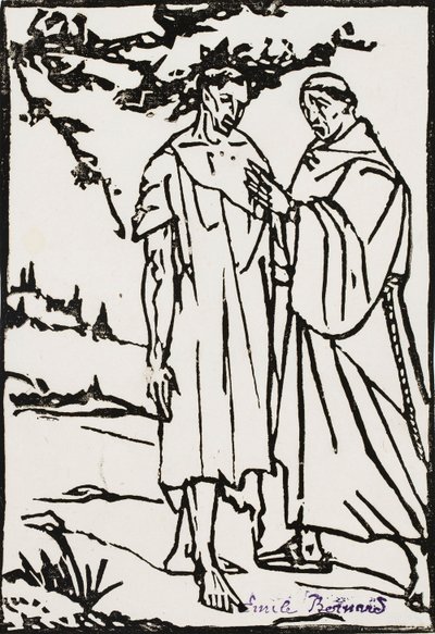 Zonder titel door Emile Bernard