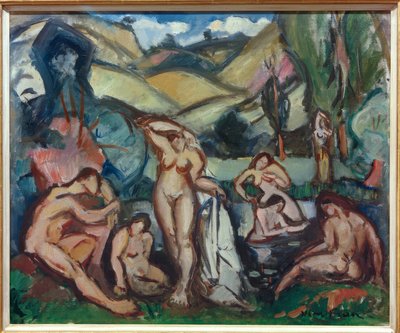 Baden Vrouwen door Emile Othon Friesz