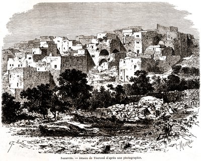 Nazareth door Emile Theodore Therond