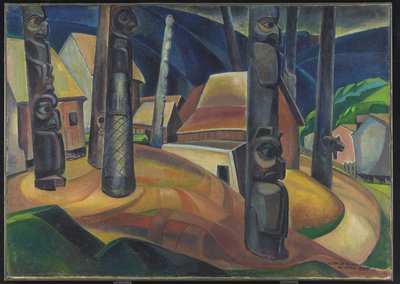 Kispiax Dorp door Emily Carr