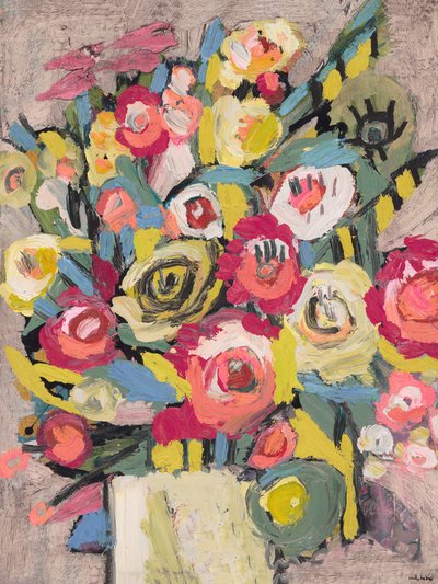 EFK0031, 2018 (olieverf op doek) door Emily Fox King