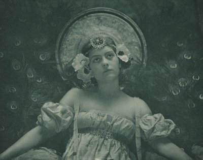 La Cigale,1899 (foto) door Emma Justine Farnsworth