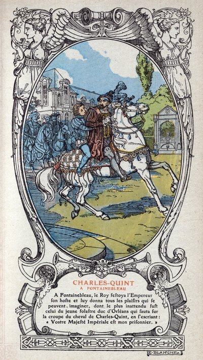 Koning Karel V door Emmanuel Blanche