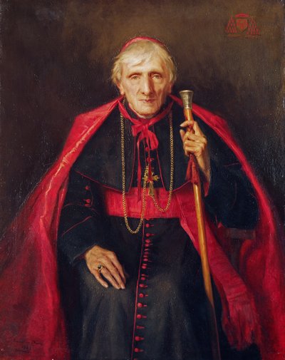 Portret van John Henry Newman (1801-1890) 1889 door Emmeline Deane