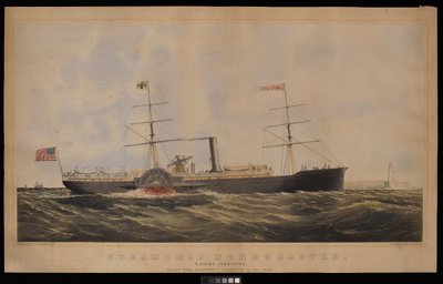Stoomschip Morrocastle, R Adams Commandant gebouwd voor Spofford Tileston & Co door Endicott Endicott