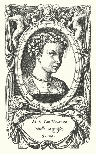 De Dame Fiammetta, onderwerp van Giovanni Boccaccio