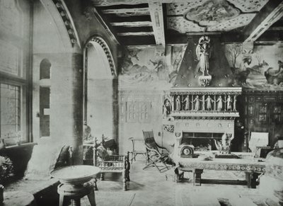 9 Melbury Road: salon, 1890 door English Photographer