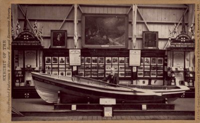 Een model van de Grace Darling Boot door English Photographer