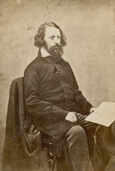 Alfred Tennyson door English Photographer