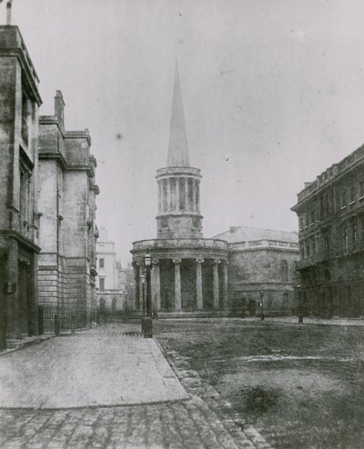 All Souls Church, Langham Place, Marylebone, Londen door English Photographer