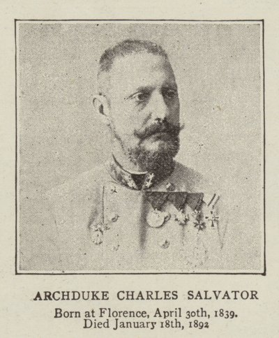 Aartshertog Karel Salvator door English Photographer