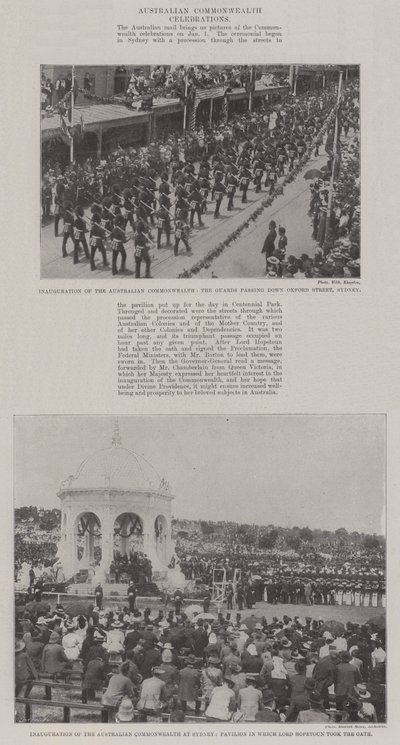 Vieringen van het Australische Gemenebest door English Photographer