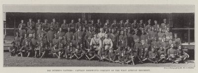 Bai Burehs Vangers, Kapitein Goodwyns Compagnie van het West-Afrikaanse Regiment door English Photographer