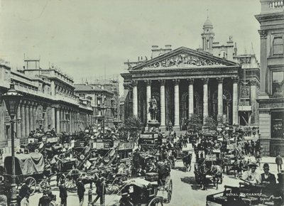 Bank of England, Threadneedle Street, City of London, 1890 door English Photographer