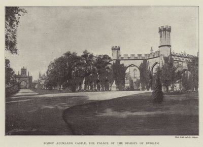 Bishop Auckland Kasteel, het Paleis van de Bisschoppen van Durham door English Photographer