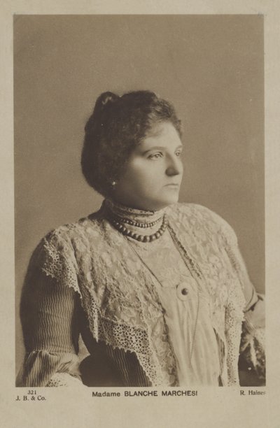 Blanche Marchesi, Franse mezzosopraan door English Photographer