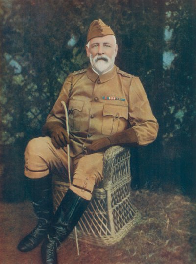 Brigadegeneraal J. G. Dartnell. Commandant van de Vrijwilligersbrigade, Natal Field Force door English Photographer