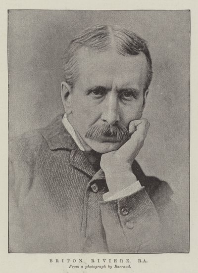 Briton Riviere, RA door English Photographer