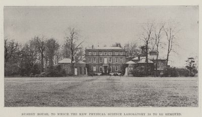 Bushey House, waar het Kew Physical Science Laboratory zal worden vernietigd door English Photographer