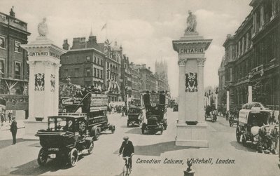 Canadese Kolom, Whitehall, Londen door English Photographer