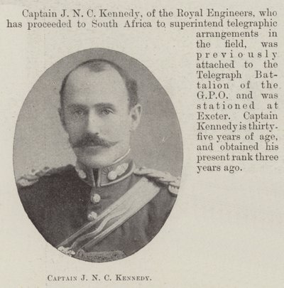 Kapitein J. N. C. Kennedy door English Photographer
