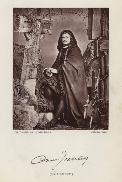 Charles Albert Fechter door English Photographer