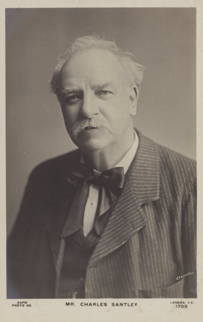 Charles Santley, Engelse bariton door English Photographer