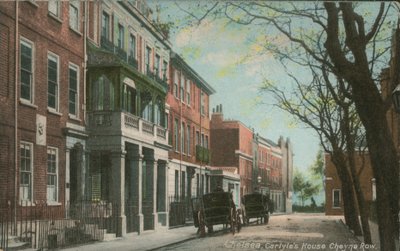 Chelsea, Carlyles Huis Cheyne Row door English Photographer
